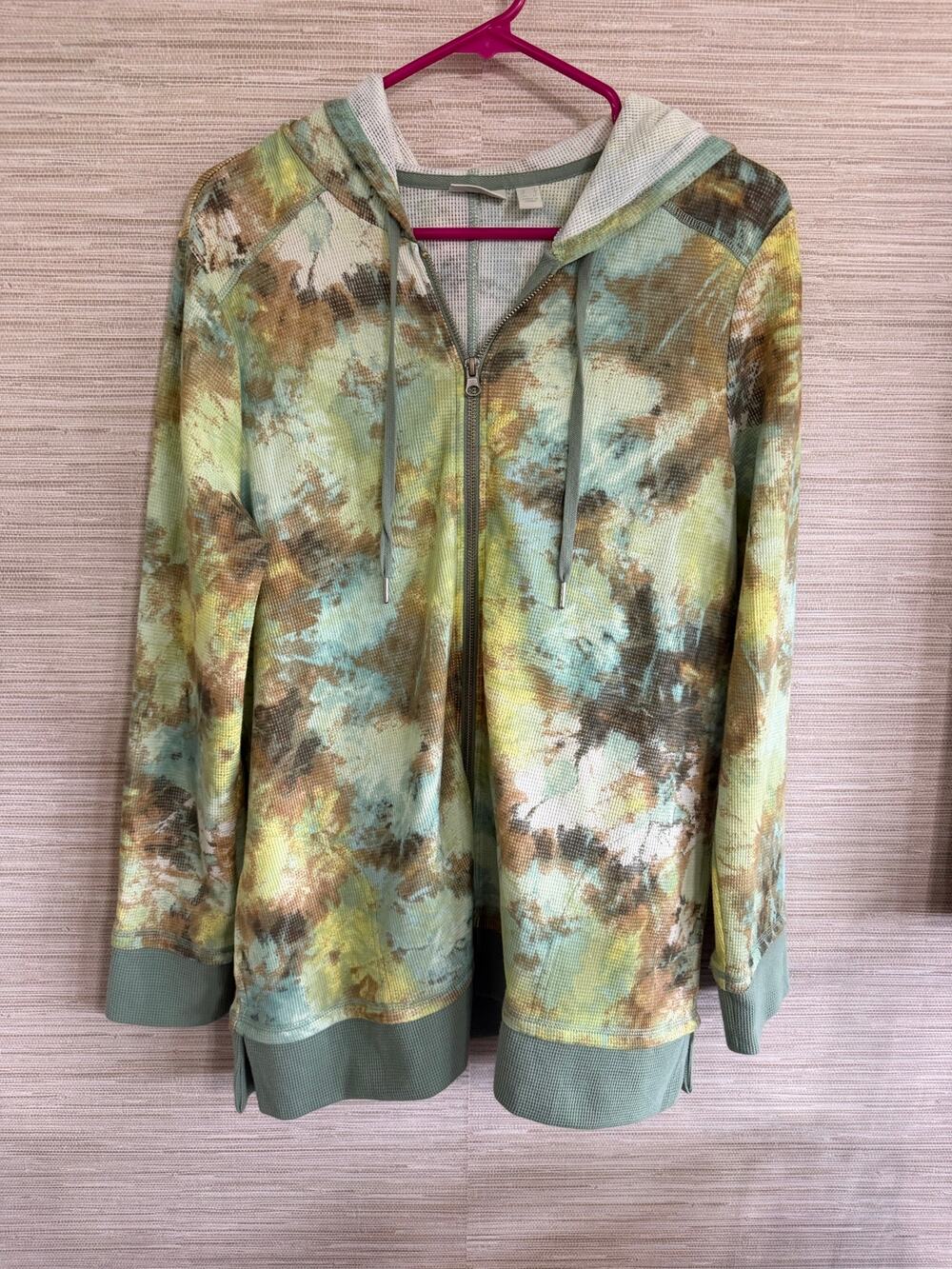 LOGO Lounge women's full zip hoodie size M